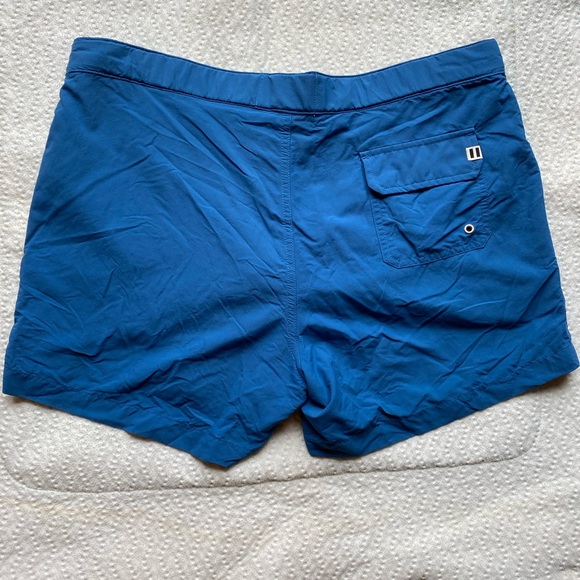 Solid + striped swim trunks - Picture 4 of 5